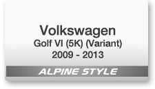VW Golf VI (5K) (Variant) 2009 - 2013
